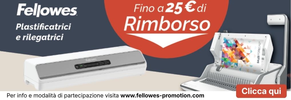 Fellowes plastificatrici e rilegatrici